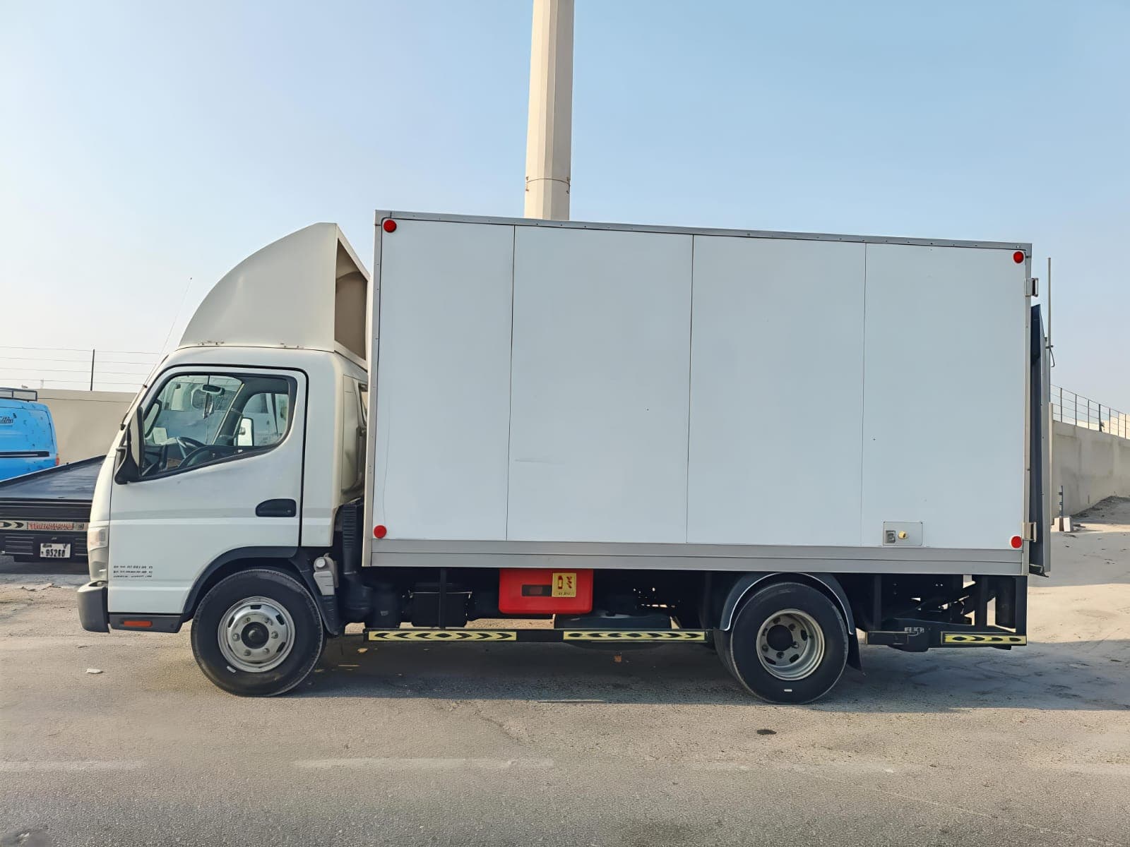 MoveMint Dubai moving trailer ready for relocation work